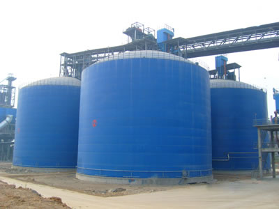 沂水水泥钢板库改造